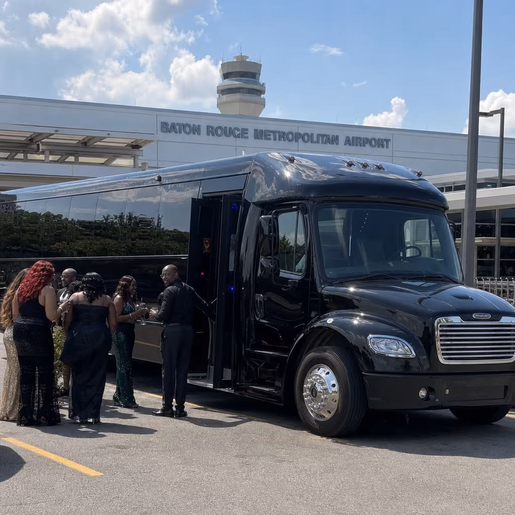 Rent a Bus to Baton Rouge Metropolitan Airport (BTR)