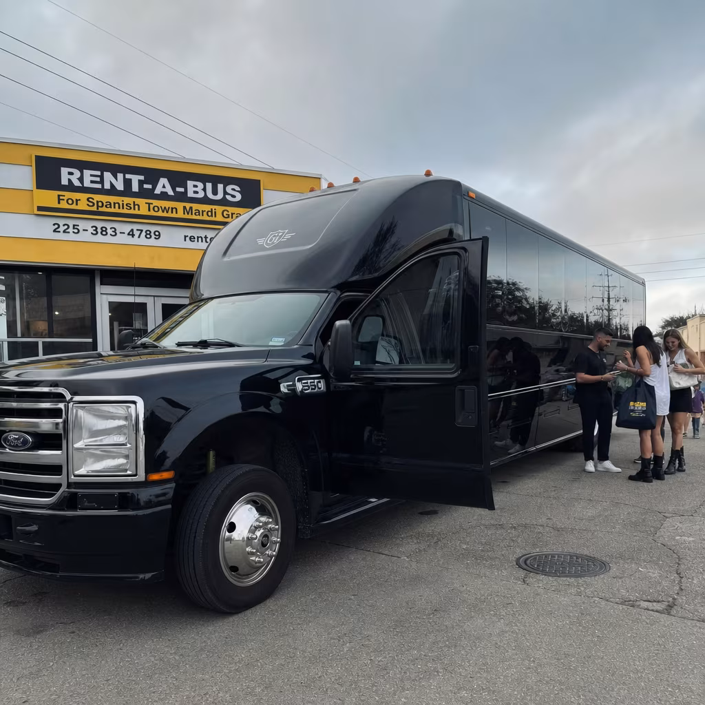 Rent a Bus for Spanish Town Mardi Gras