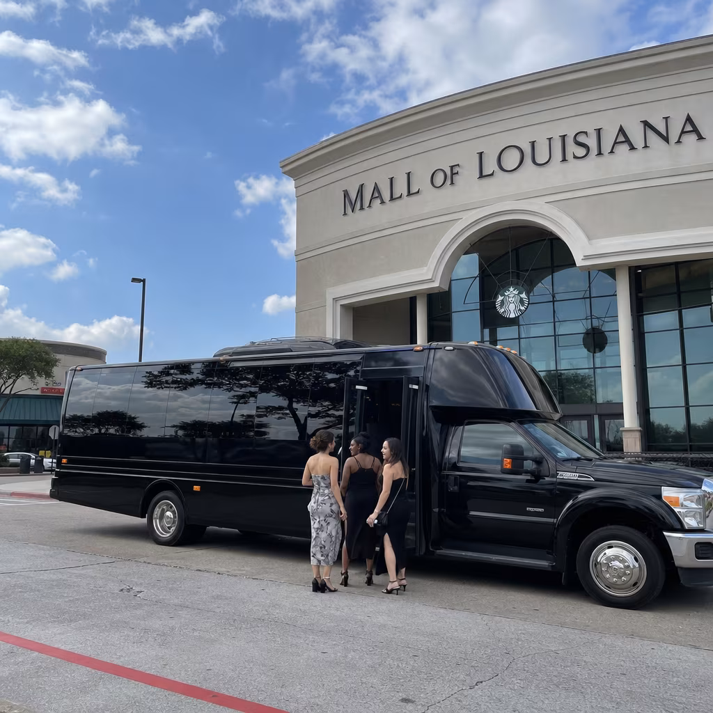 Rent a Bus to the Mall of Louisiana
