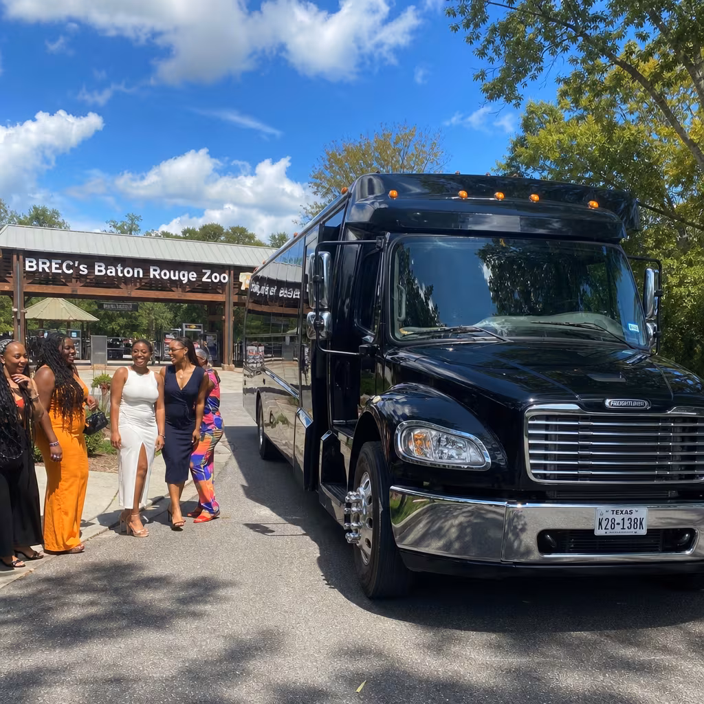 Rent a Bus to BREC's Baton Rouge Zoo