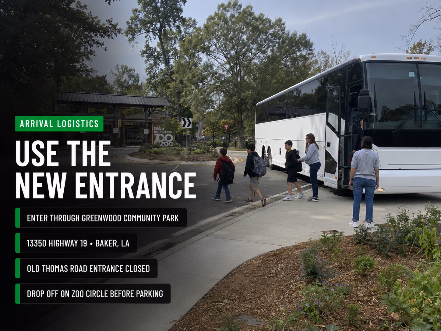 New Zoo Entrance