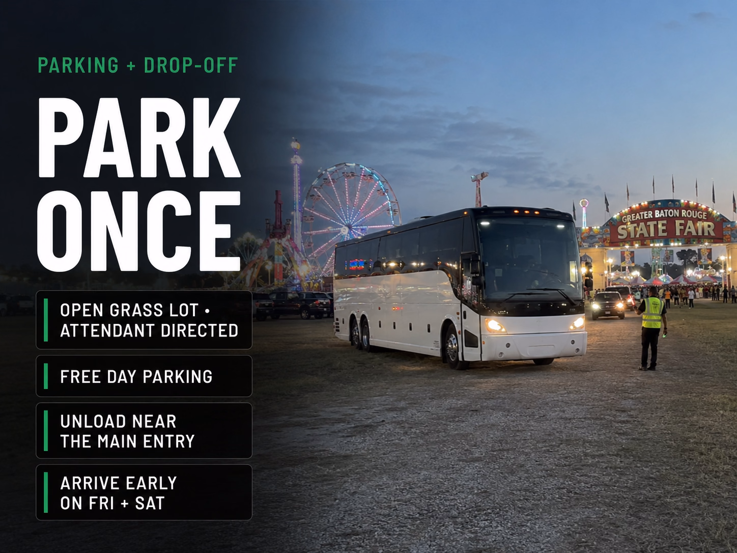 Bus Drop-Off and Parking