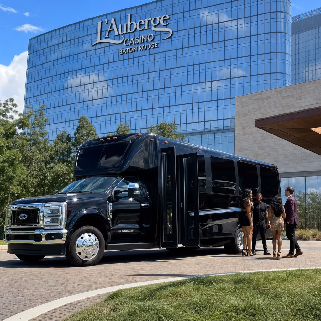 Rent a Bus to L'Auberge Casino Baton Rouge