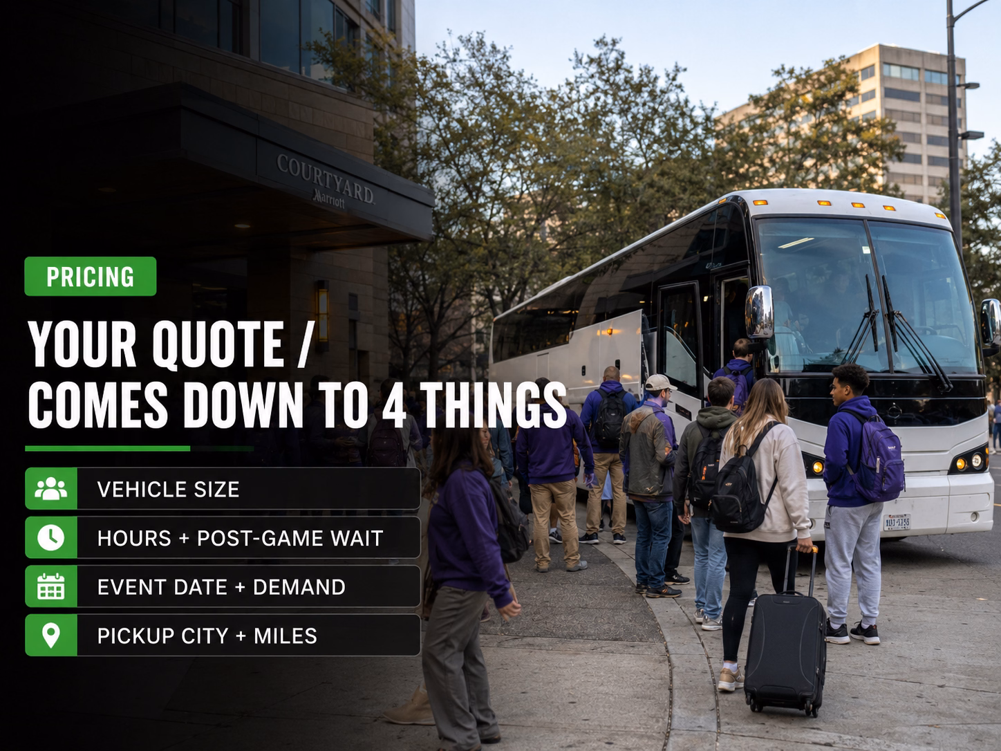 PMAC Bus Rental Prices