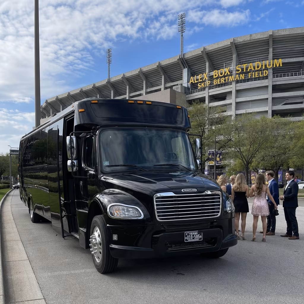 Rent a Bus to Alex Box Stadium, Skip Bertman Field