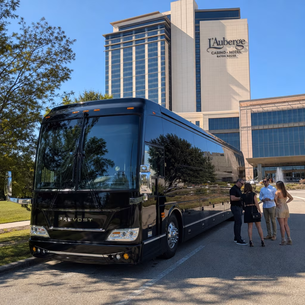 Rent a Bus to L'Auberge Casino & Hotel Baton Rouge