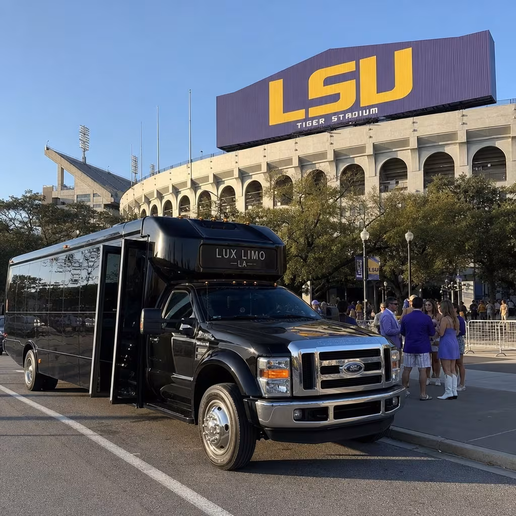 Rent a Bus to Tiger Stadium