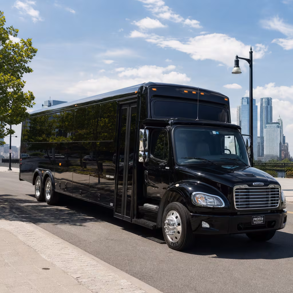40 Passenger Party Bus Exterior