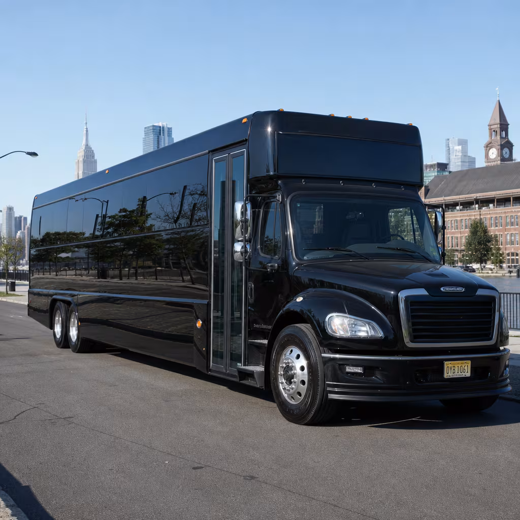 50 Passenger Party Bus Exterior