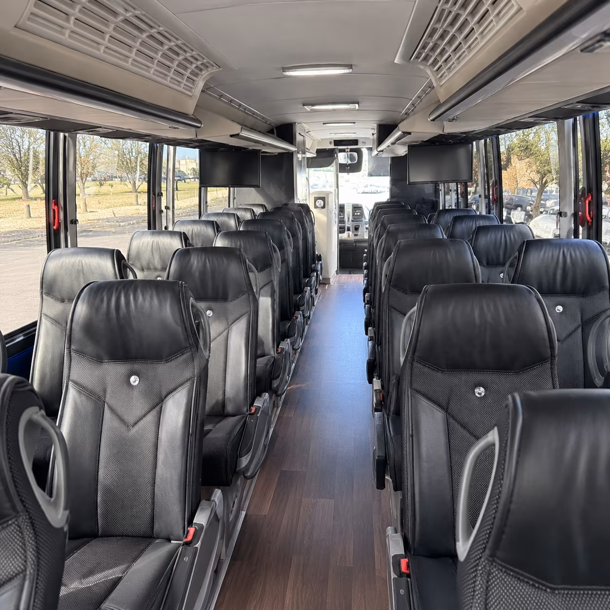 Baton Rouge Airport Shuttle & Transportation party bus exterior