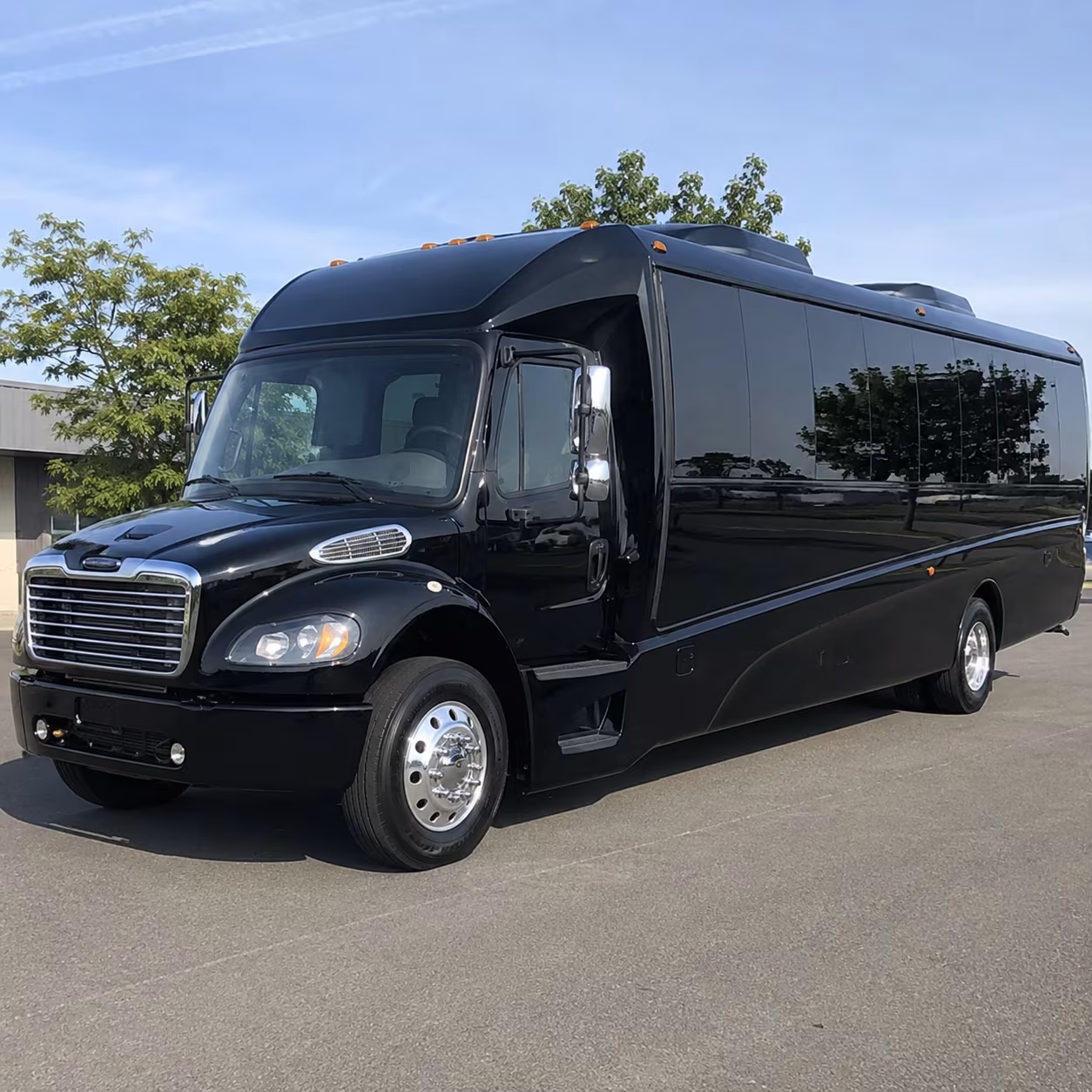 Baton Rouge Corporate Transportation party bus exterior