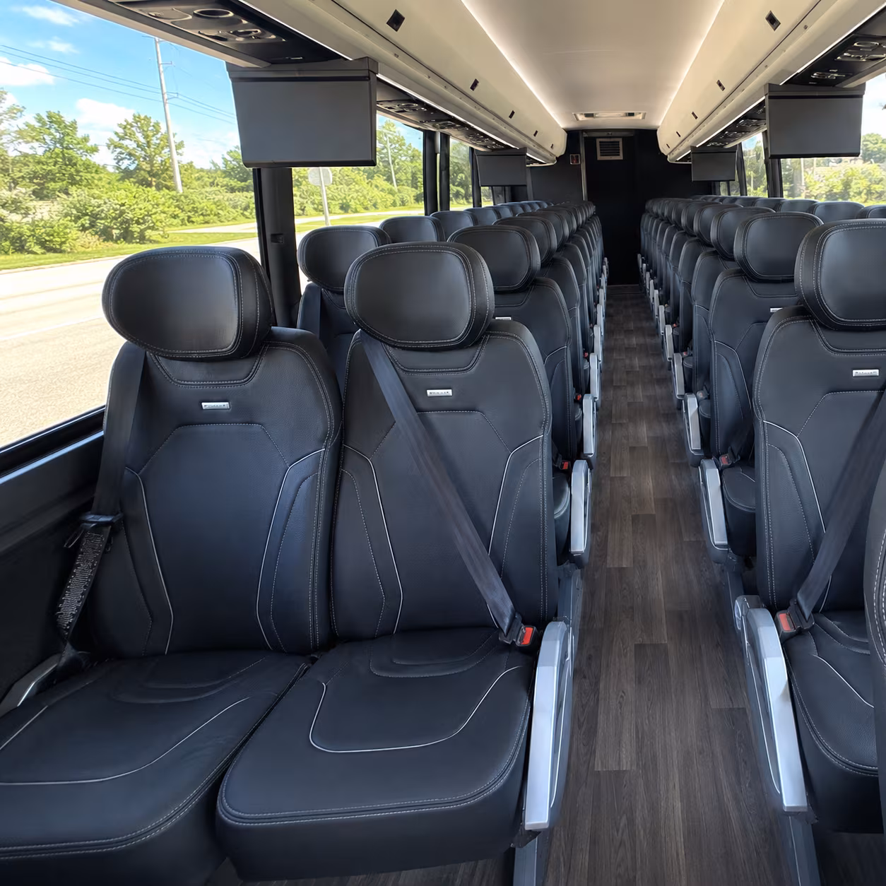 Baton Rouge Corporate Transportation party bus exterior