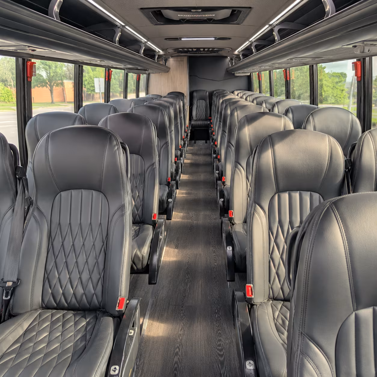 Baton Rouge Corporate Transportation party bus exterior