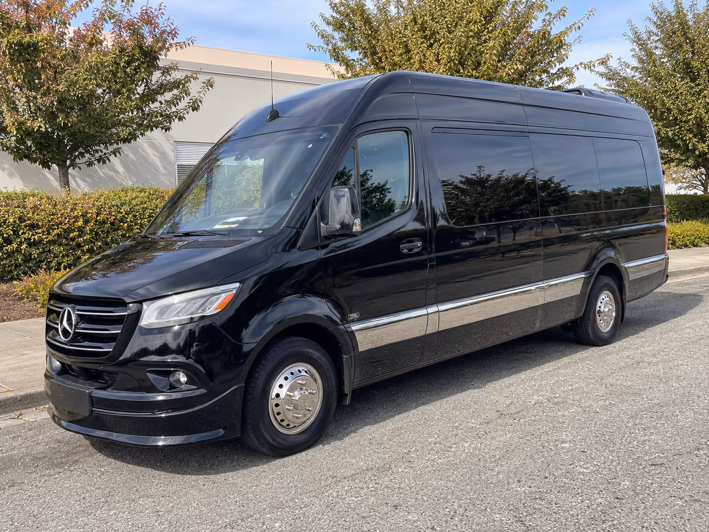 Baton Rouge School Event Transportation party bus exterior
