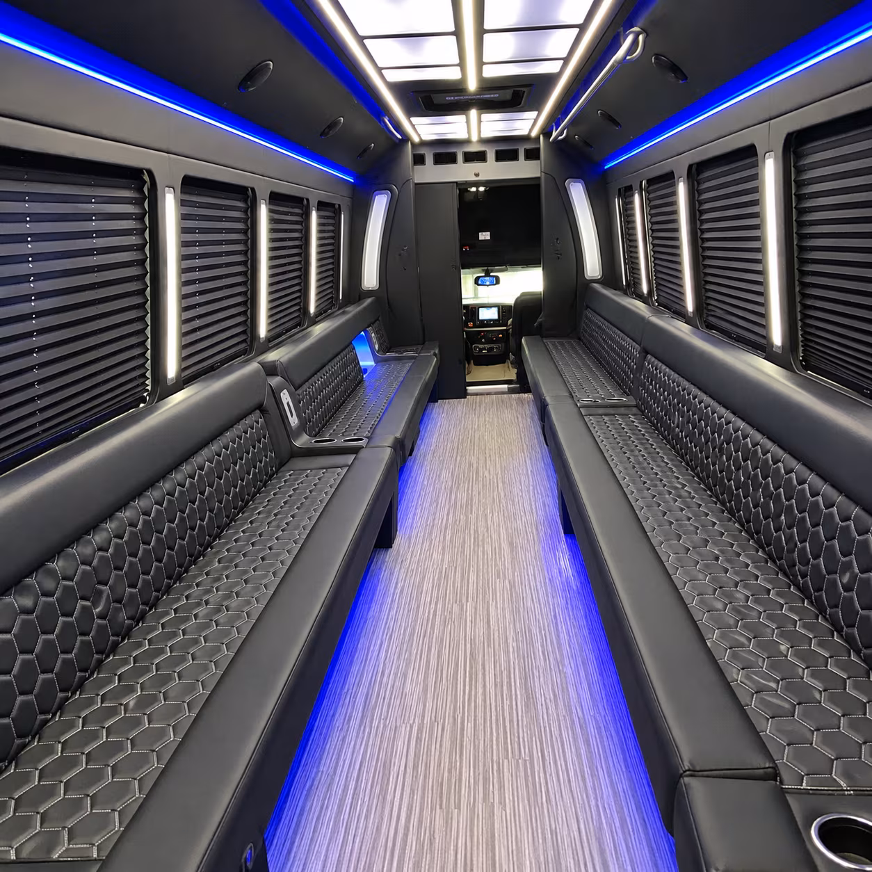 Baton Rouge Sporting Event Transportation party bus exterior