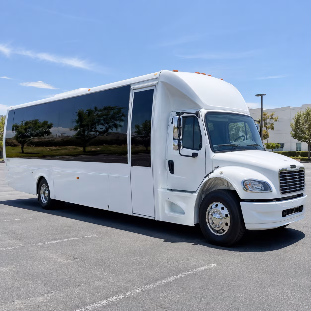Baton Rouge Wedding Transportation party bus exterior