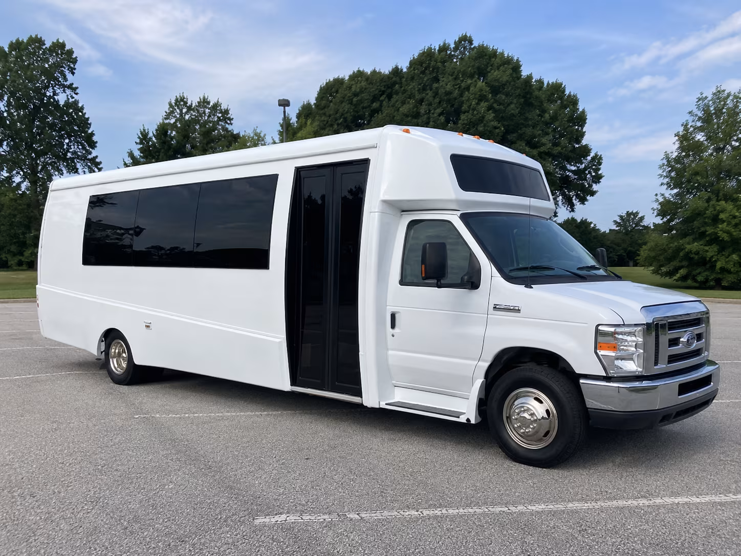 Baton Rouge Winery Tour & Pub Crawl Transportation party bus exterior