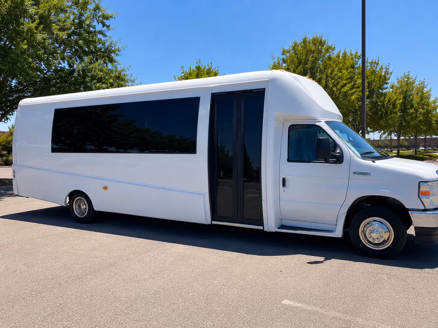 Baton Rouge Winery Tour & Pub Crawl Transportation party bus exterior