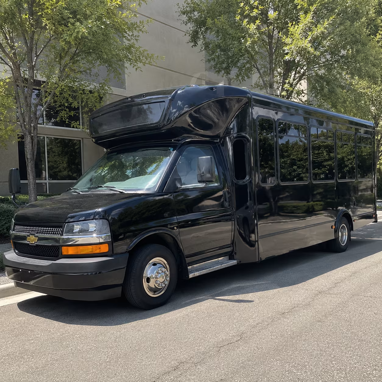 Baton Rouge Winery Tour & Pub Crawl Transportation party bus exterior