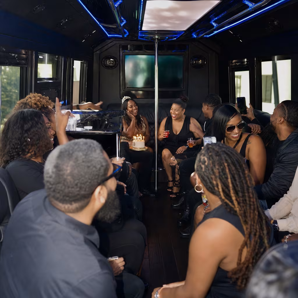 Baton Rouge Birthday Transportation fleet vehicle