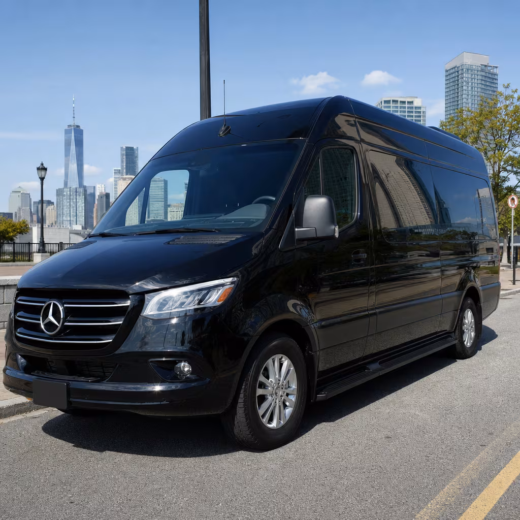 Sprinter Van Rental with Driver Exterior