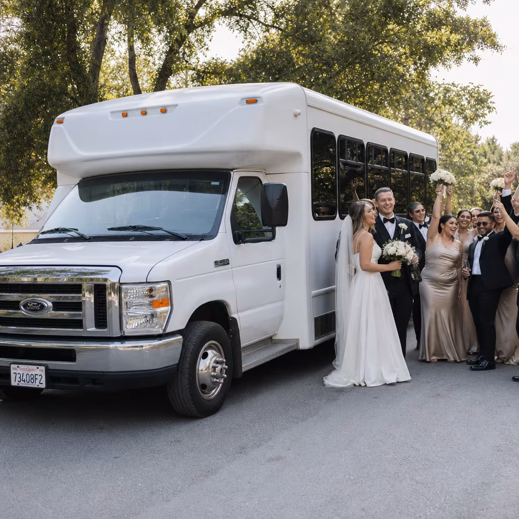 Baton Rouge Wedding Transportation fleet vehicle
